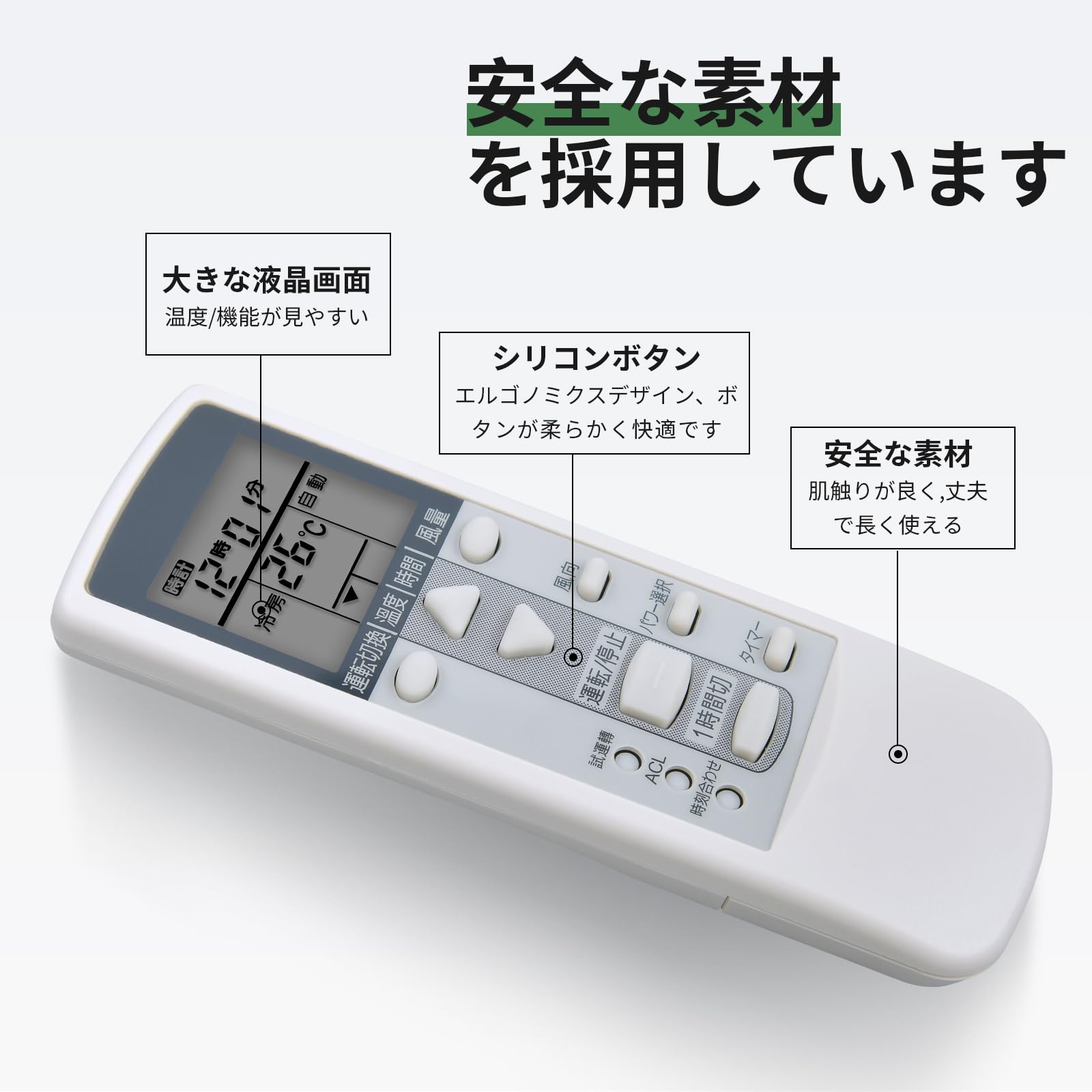 Amazon.co.jp: エアコンリモコン AR-DJ1 for FUJITSU 富士通ゼネラル